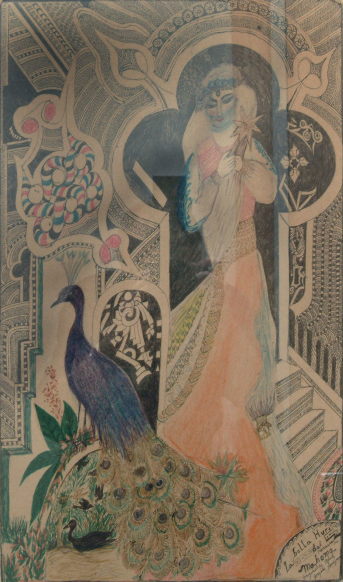 Women & Swan by Consuelo Gonzalez Amezcua 