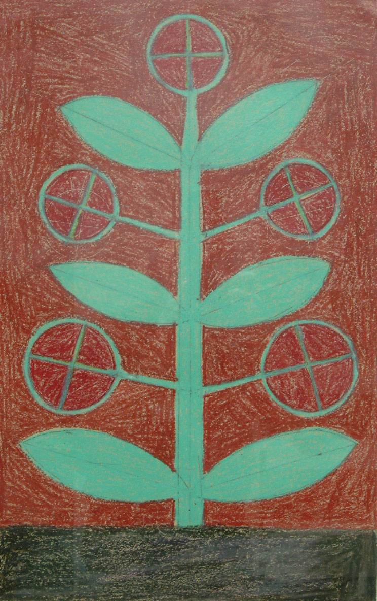 Plant by Eddie Arning, Image 1.