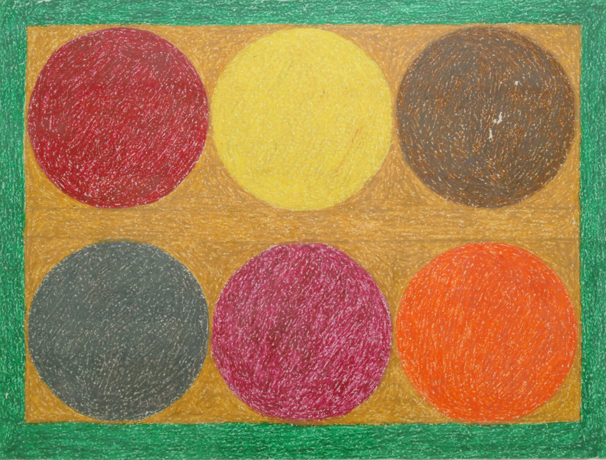 Six Circles by Eddie Arning 