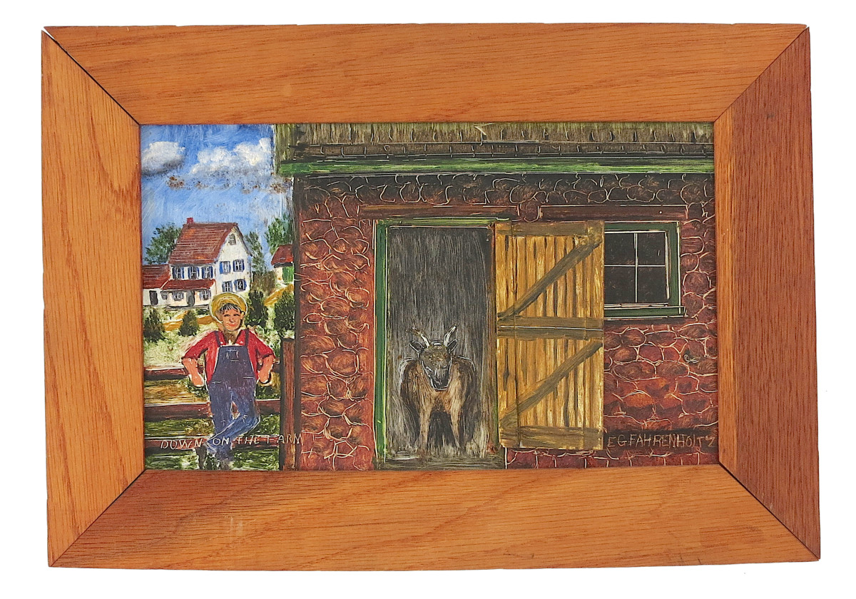 Down on Farm by Elwood G. Fahrenholtz 