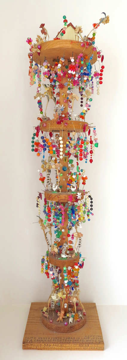 Tower, #3,053 by Howard Finster, Image 1.