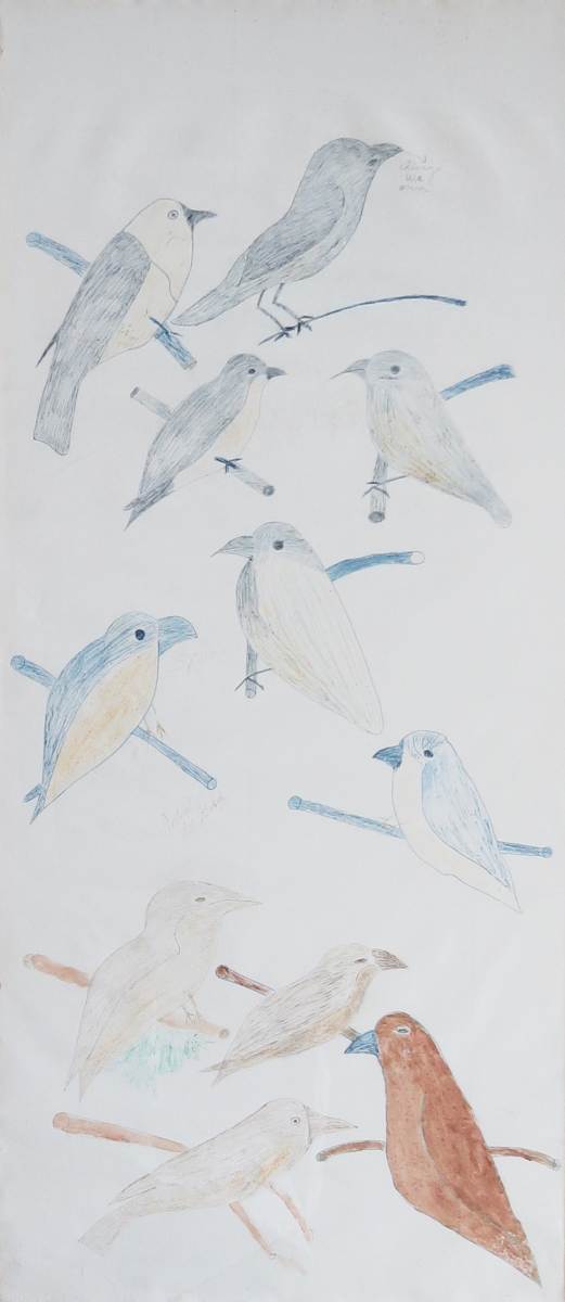 Eleven Birds by Lee Godie, Image 1.