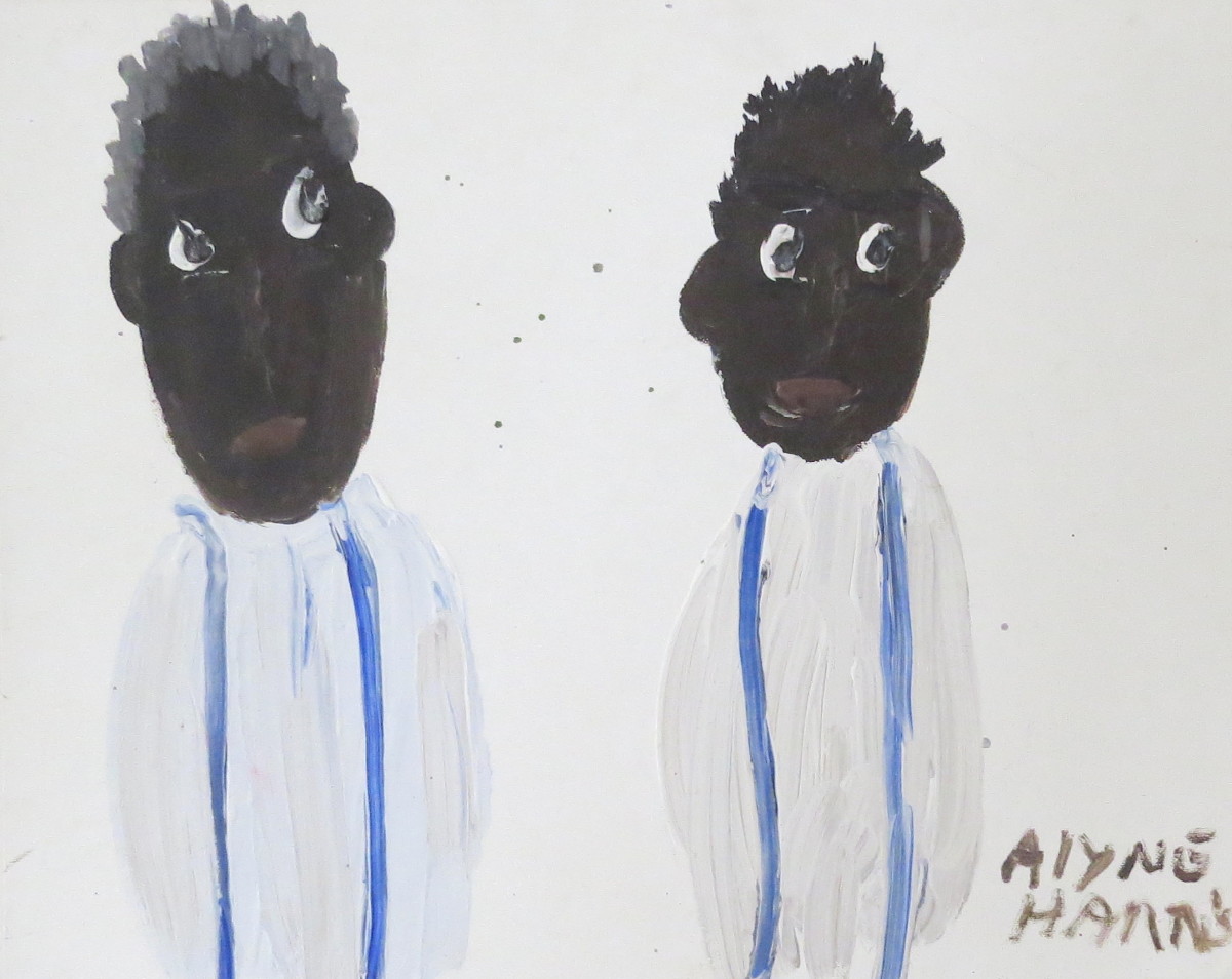 Two Figures by Alyne Harris 