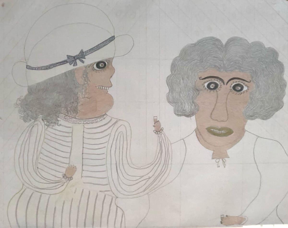 Two Figures by Inez Nathaniel Walker, Image 1.