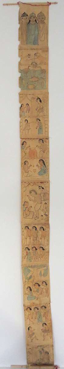 Untitled (Large Scroll) by  Anonymous Artist India, Image 1.