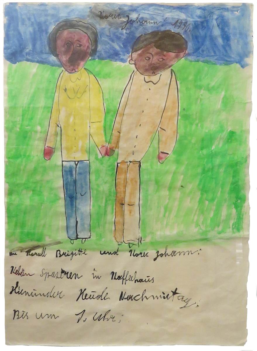 Karall Brigitte and Korec Johann by Johann Korec, Image 1.