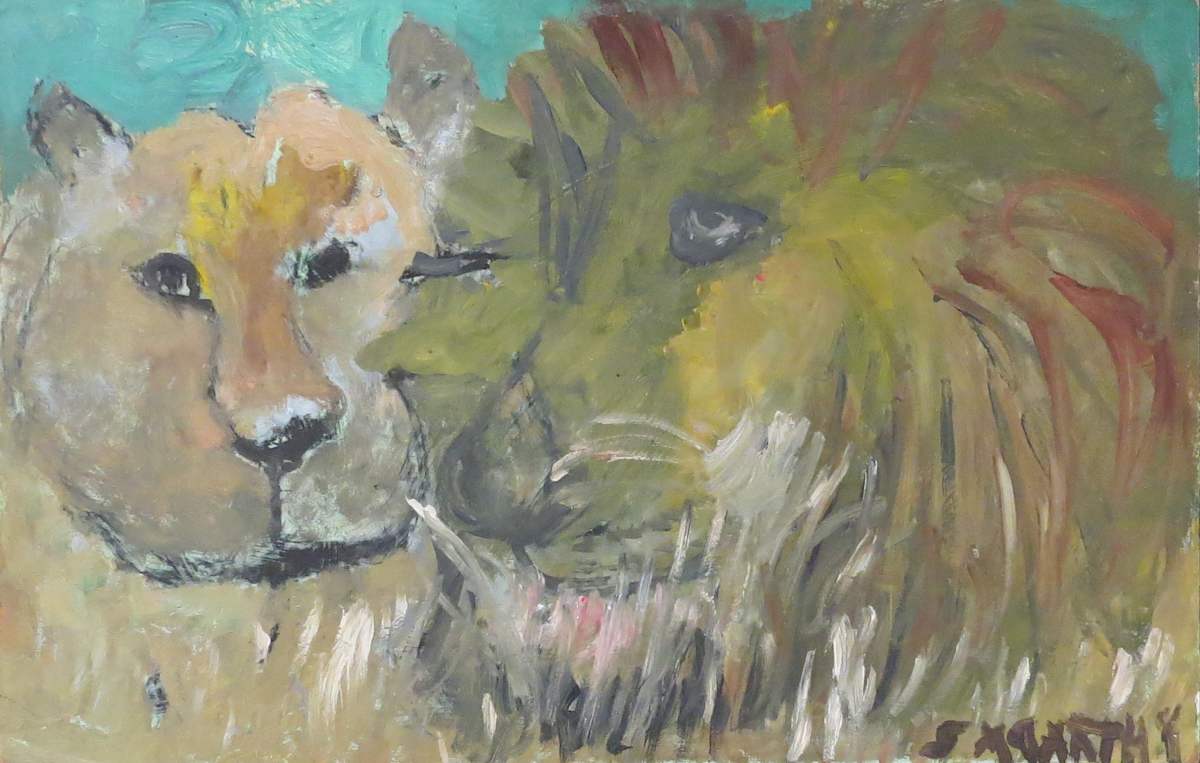 Lioness & Lion by Justin McCarthy, Image 1.