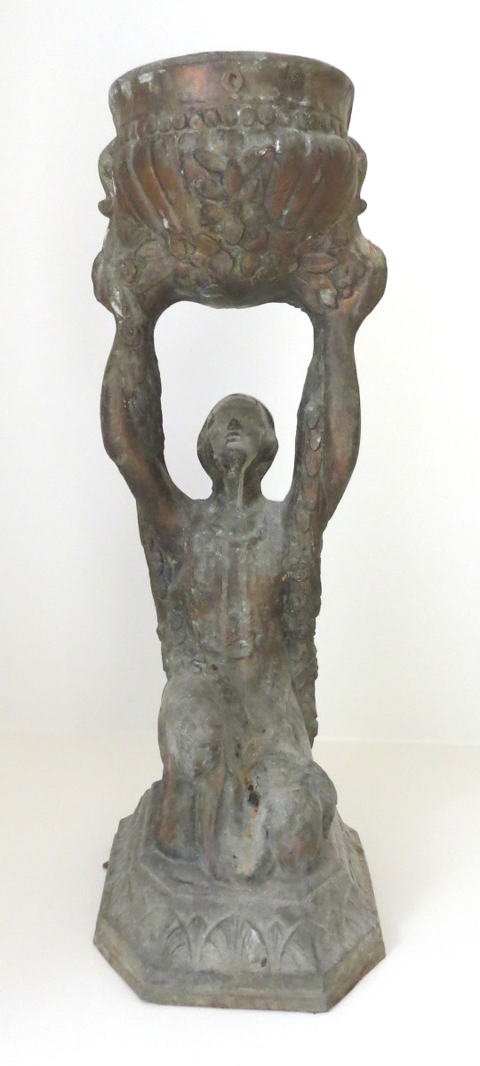 Figure Offering Vessel by Other 