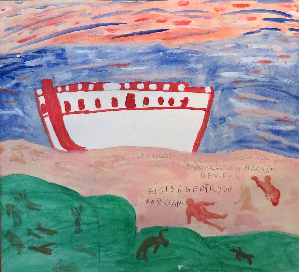 Genesis VIII 4 by Sister Gertrude Morgan, Image 1.