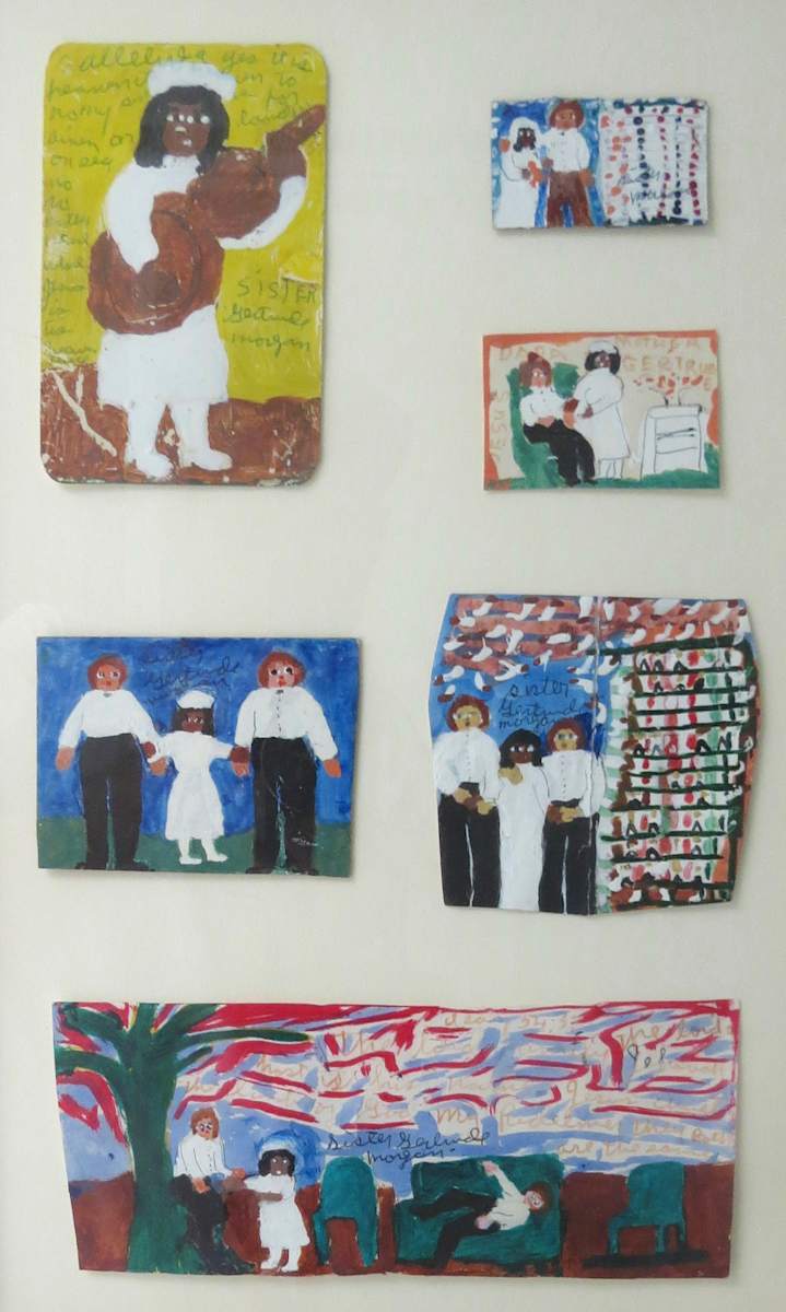 Six Small Works by Sister Gertrude Morgan, Image 1.