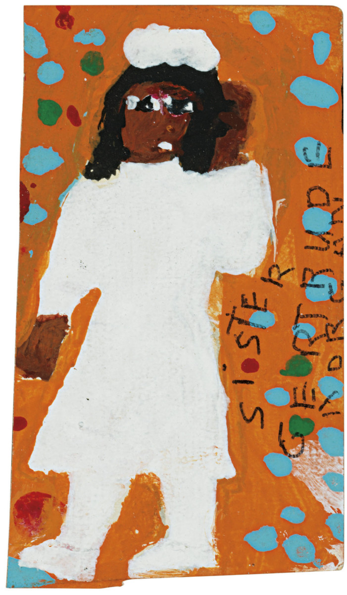 Walking Self Portrait by Sister Gertrude Morgan 