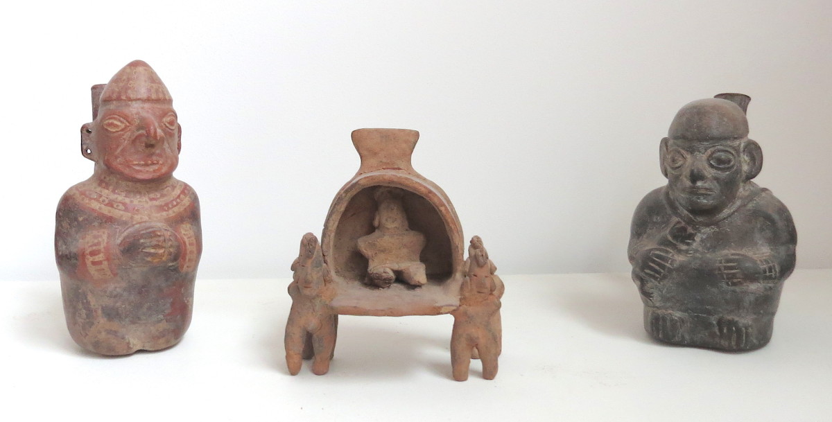 Three Pre-Columbian Objects by Pre-Columbian 