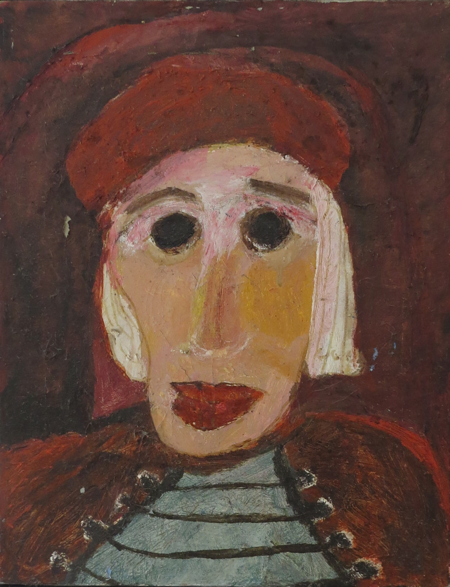 Untitled Portrait by Jon Serl 