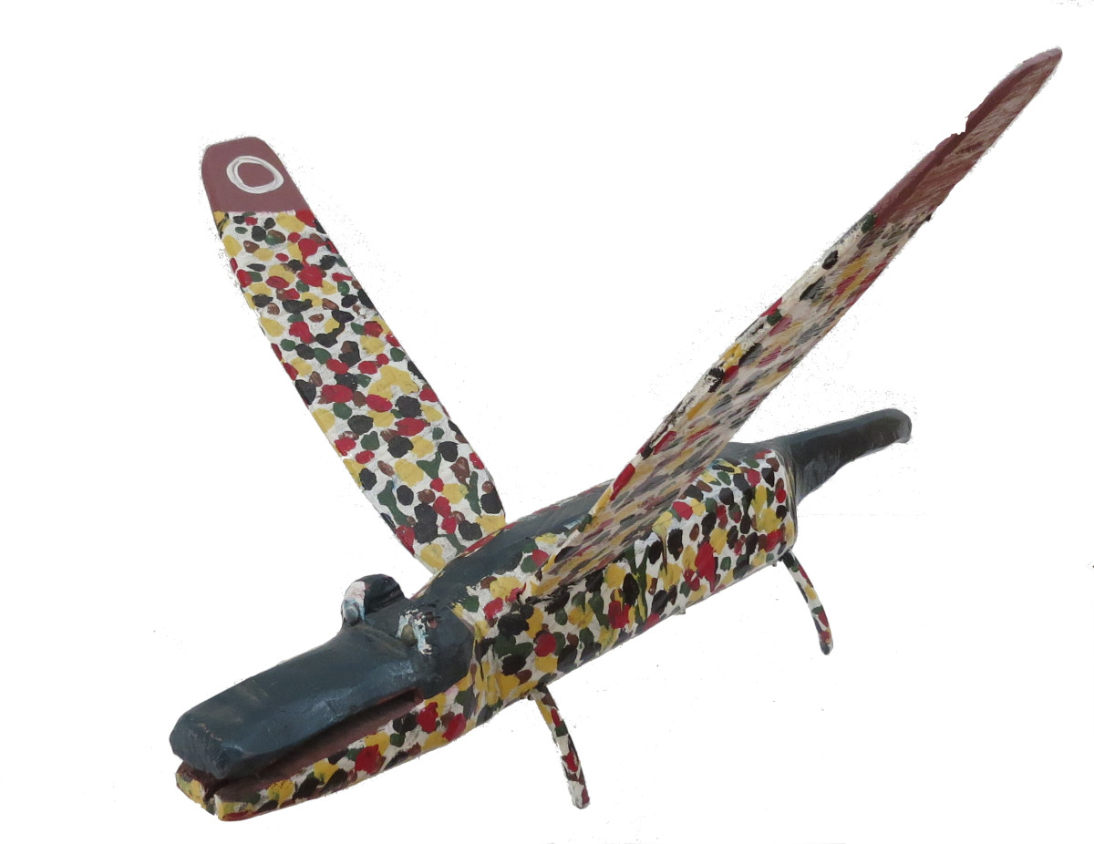 Flying Alligator by Homer Green 