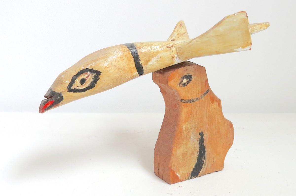 Cat & Bird by William Dawson 