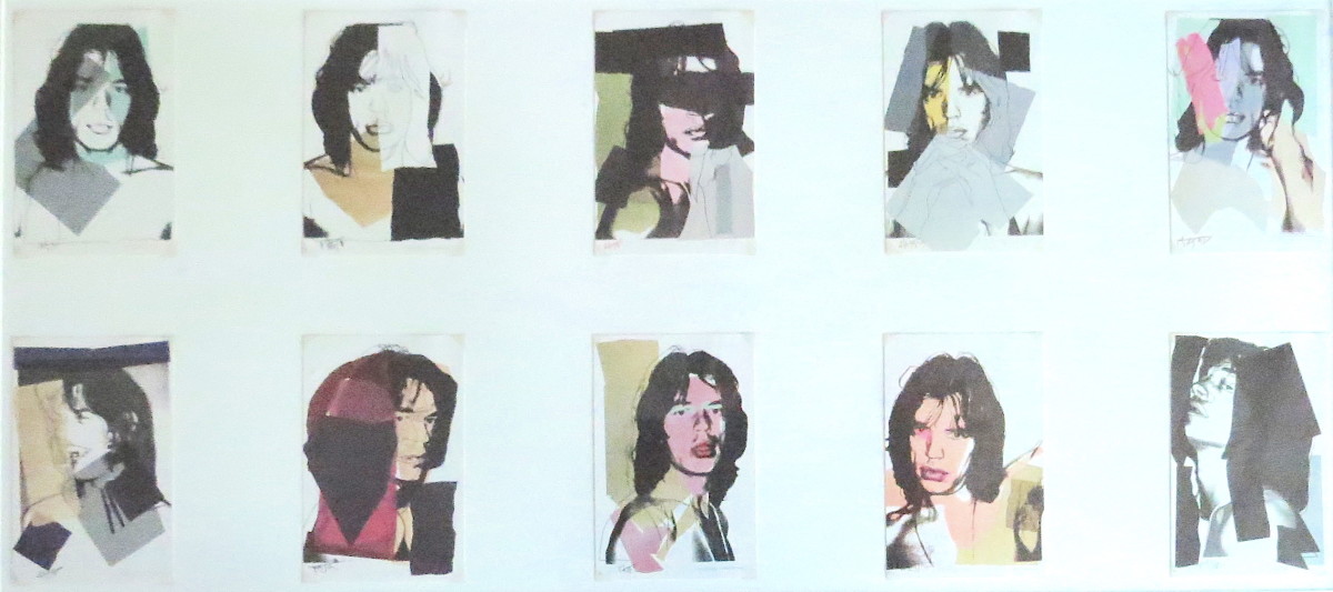 Mick Jagger (Ten 6 x 4 in Prints) by Andy Warhol 