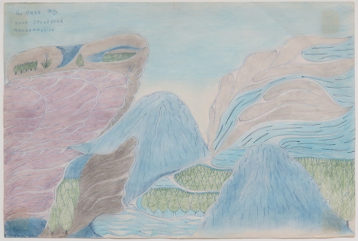 Go Back Mtn. Near Stratford Newhampshire by Joseph Yoakum 