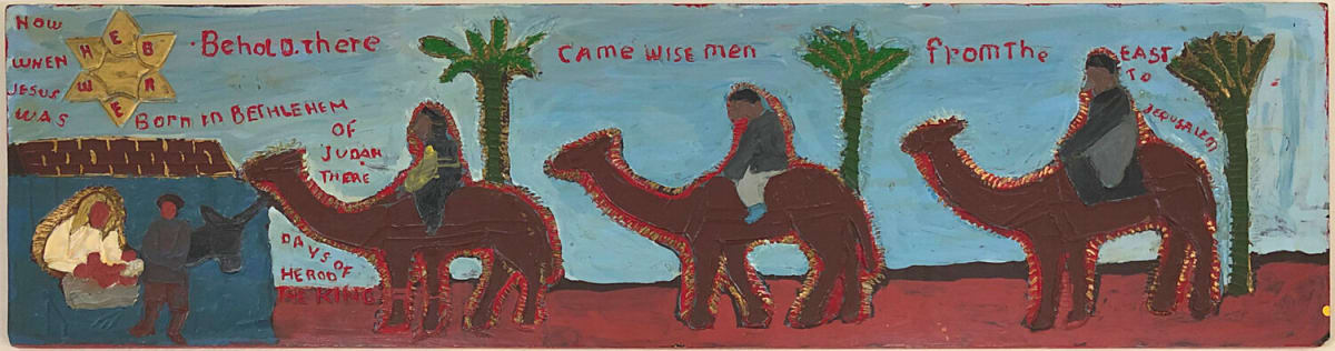 Nativity and Three Wisemen by Josephus Farmer 