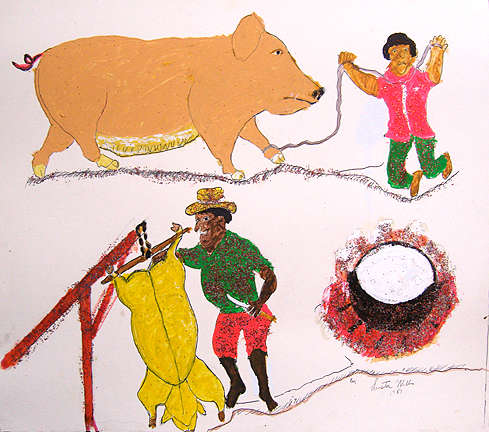 Hog Killin' by Luster Willis, Image 1.