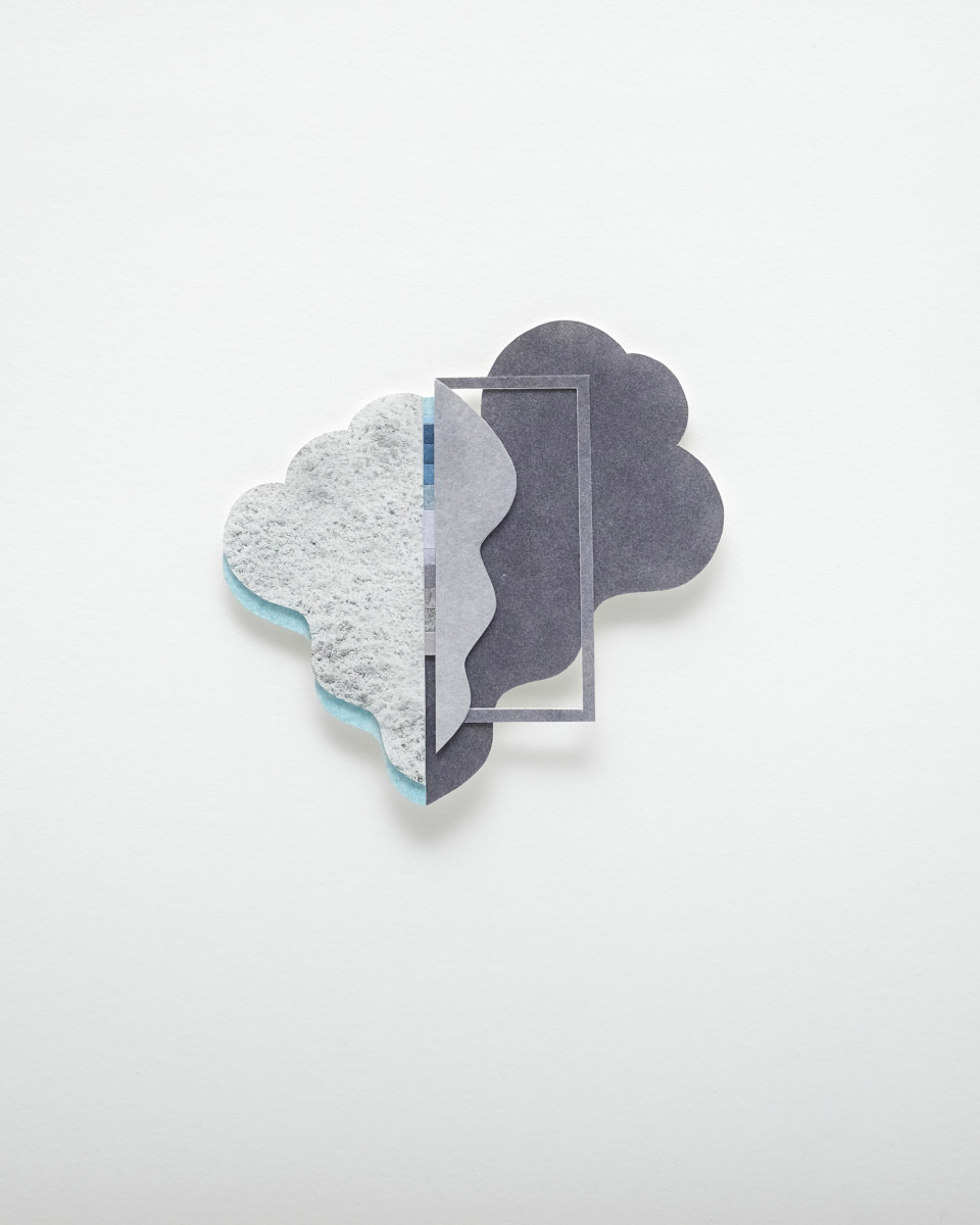 Into the Blue (Framed) by Crissy Arseneau 