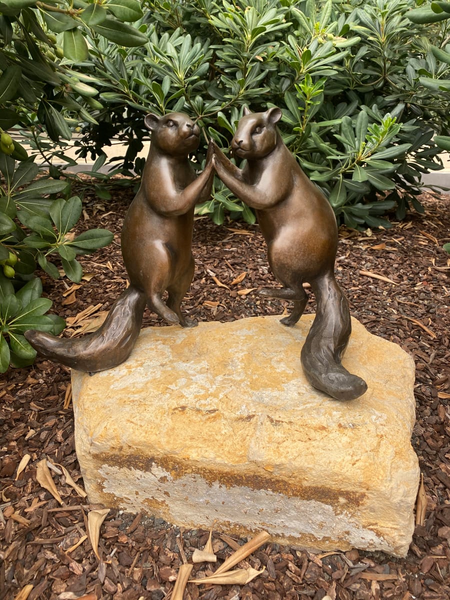 Hidden Animals- Harvest Dance Squirrels by Georgia Gerber 