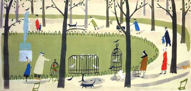 Jardin des Tuileries by Elizabeth Harbour 