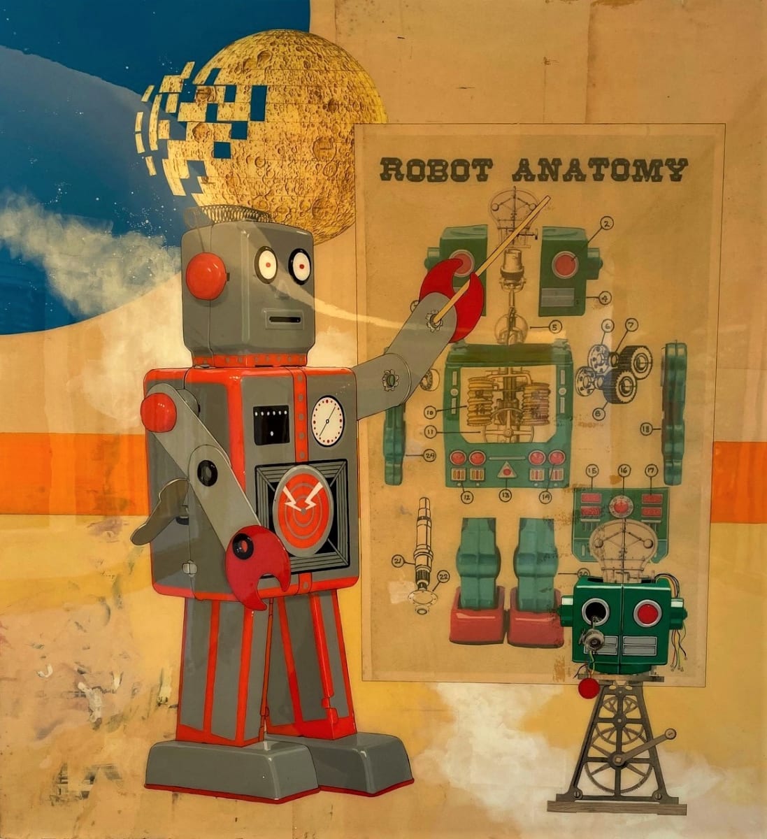 Robot Anatomy by Michael Mew 