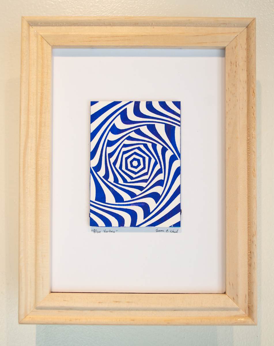 Blue Vortex by Sean Christopher Ward, Image 1.