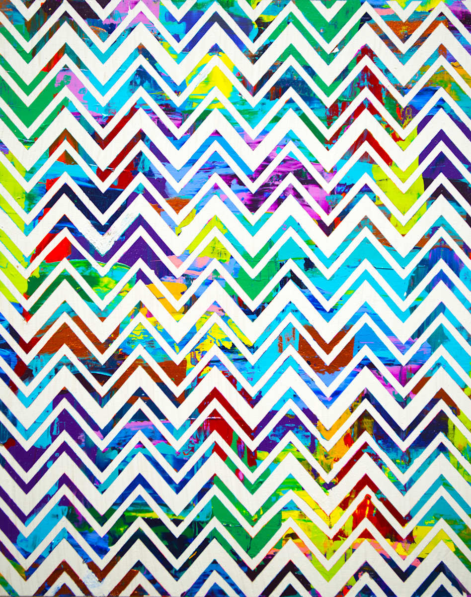 Chevron Mountains by Sean Christopher Ward, Image 1.