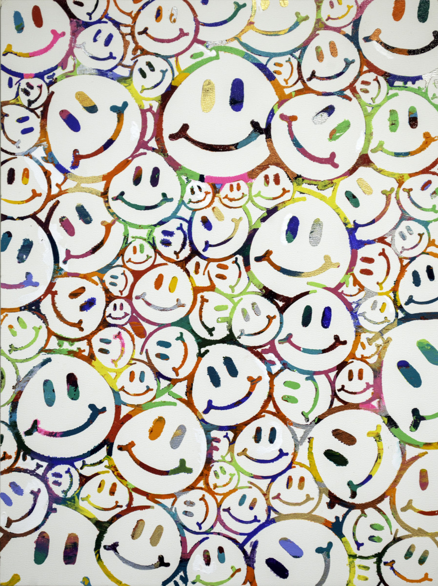 Happy (Collaboration with Tyler Bounsing) by Sean Christopher Ward, Image 1.