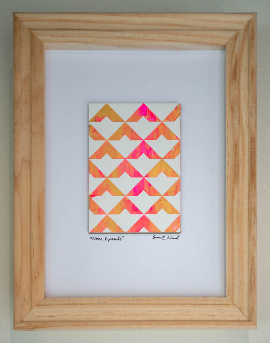 Neon Pyramids by Sean Christopher Ward, Image 1.