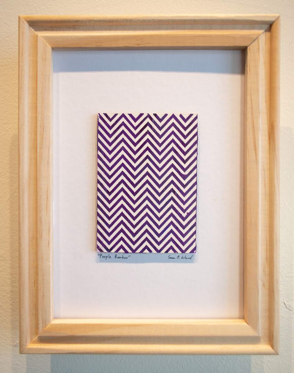 Purple Bamboo by Sean Christopher Ward, Image 1.