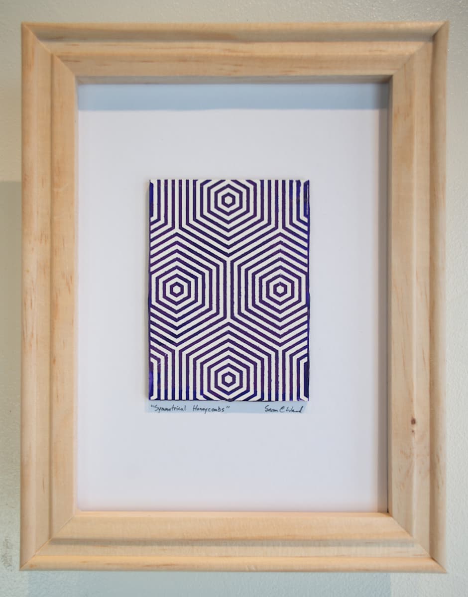 Symmetrical Honeycombs by Sean Christopher Ward, Image 1.