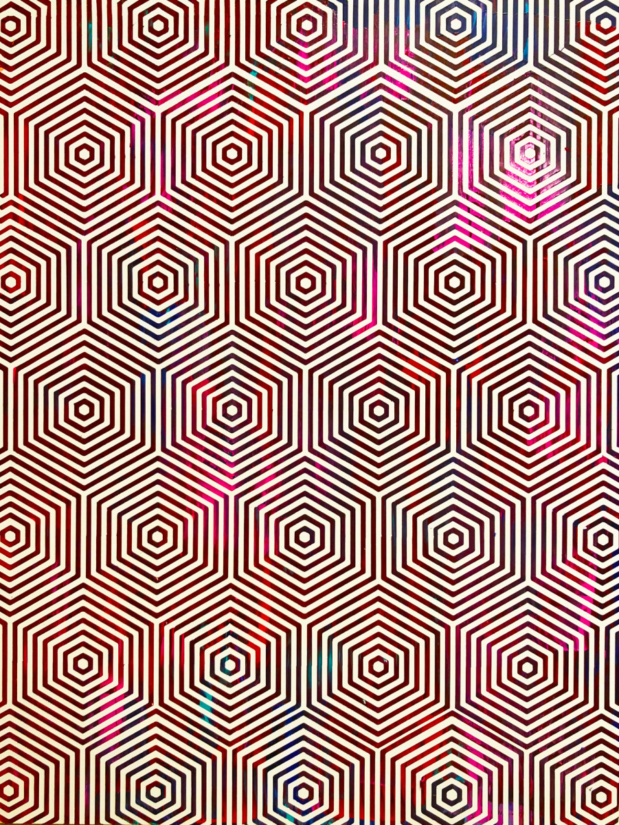 Vivid Honeycombs by Sean Christopher Ward 