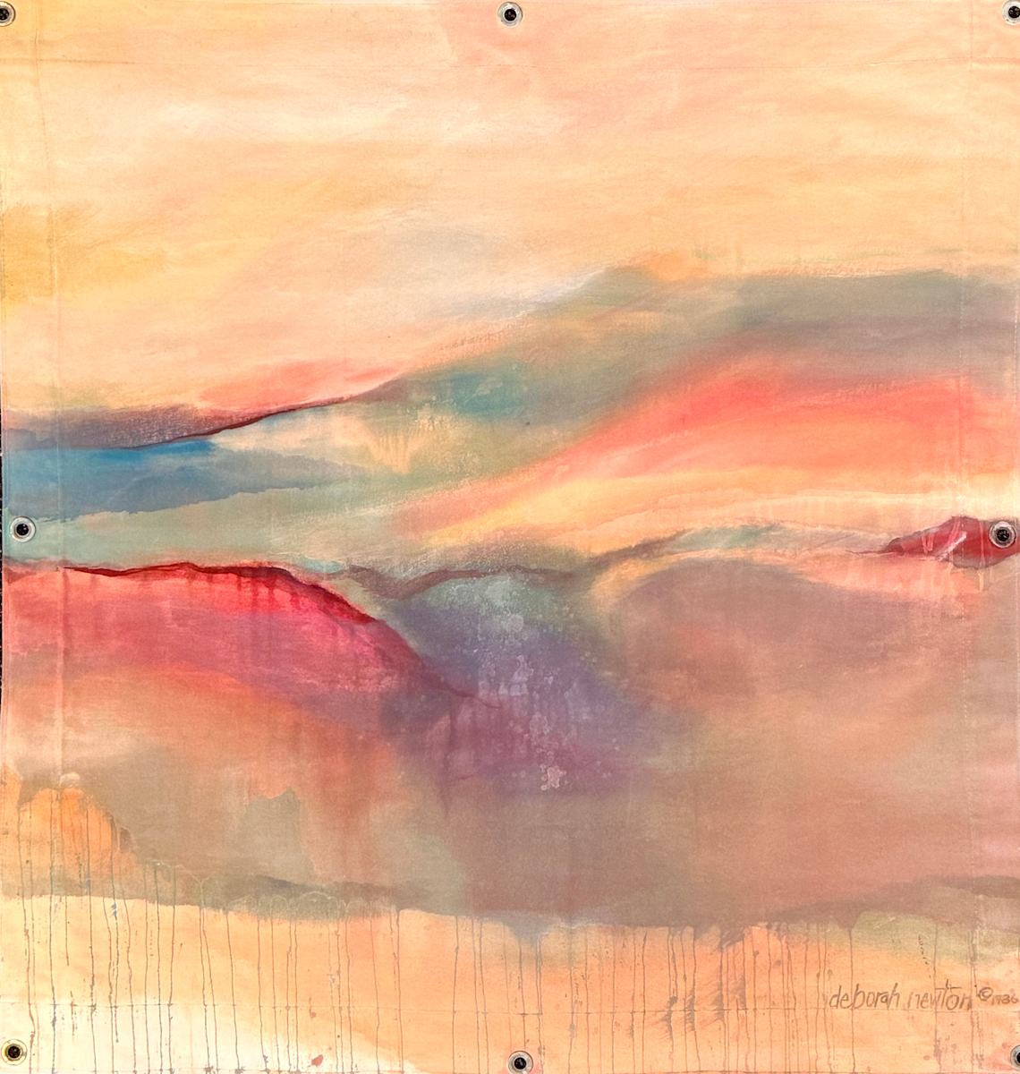 Paradise I - tapestry by Deborah Newton, Image 1.