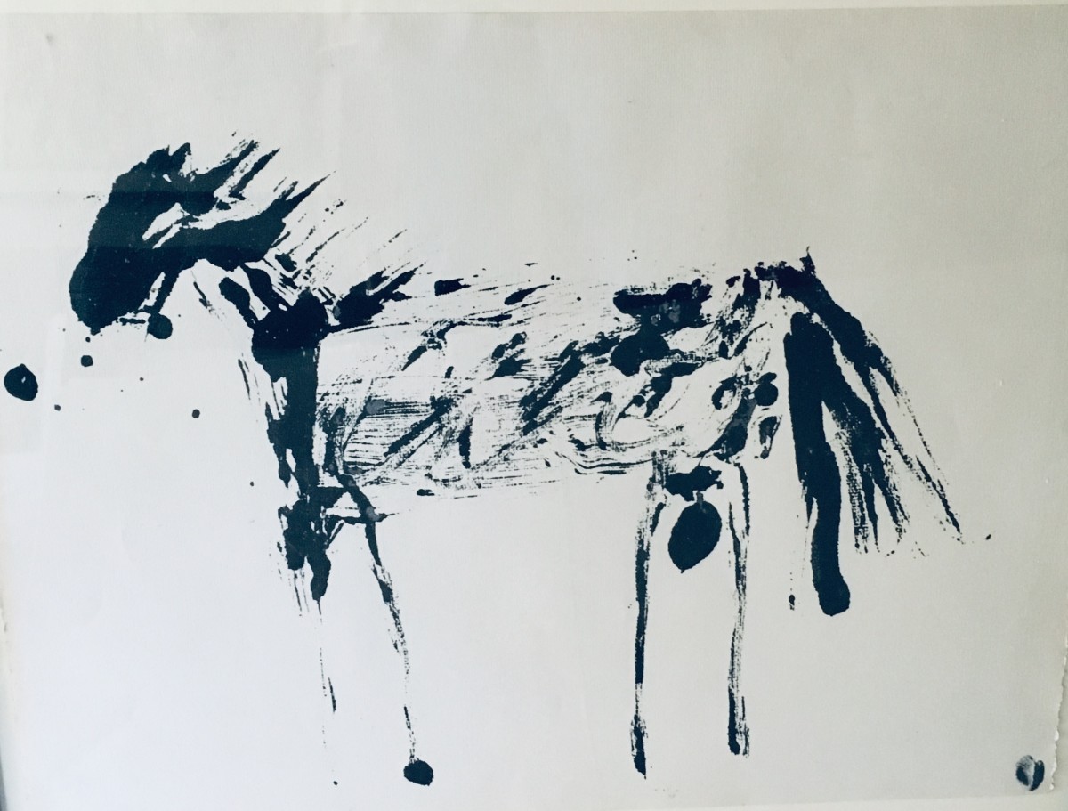 Untitled Stamp w/ Horse 3 by Feldsott 