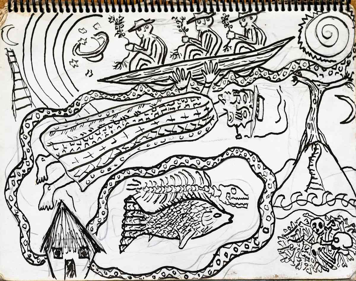 Untitled w/Underwater Shaman, Image 1.