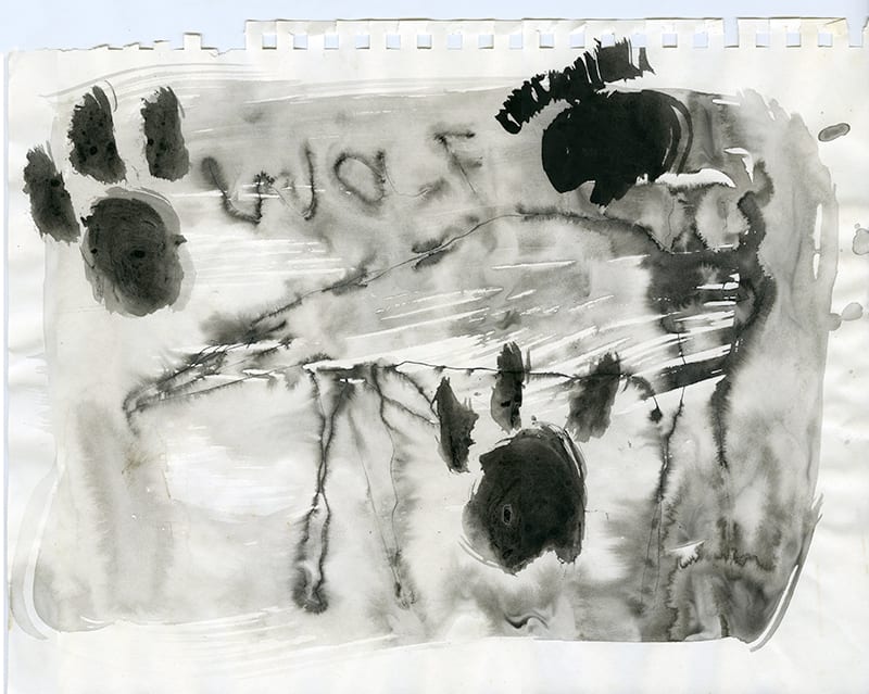 Untitled w/ Wolf 
