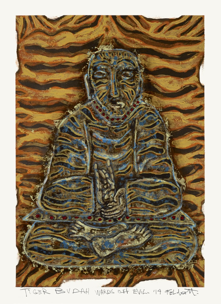 Tiger BuDah Wards Off Evil by Feldsott 