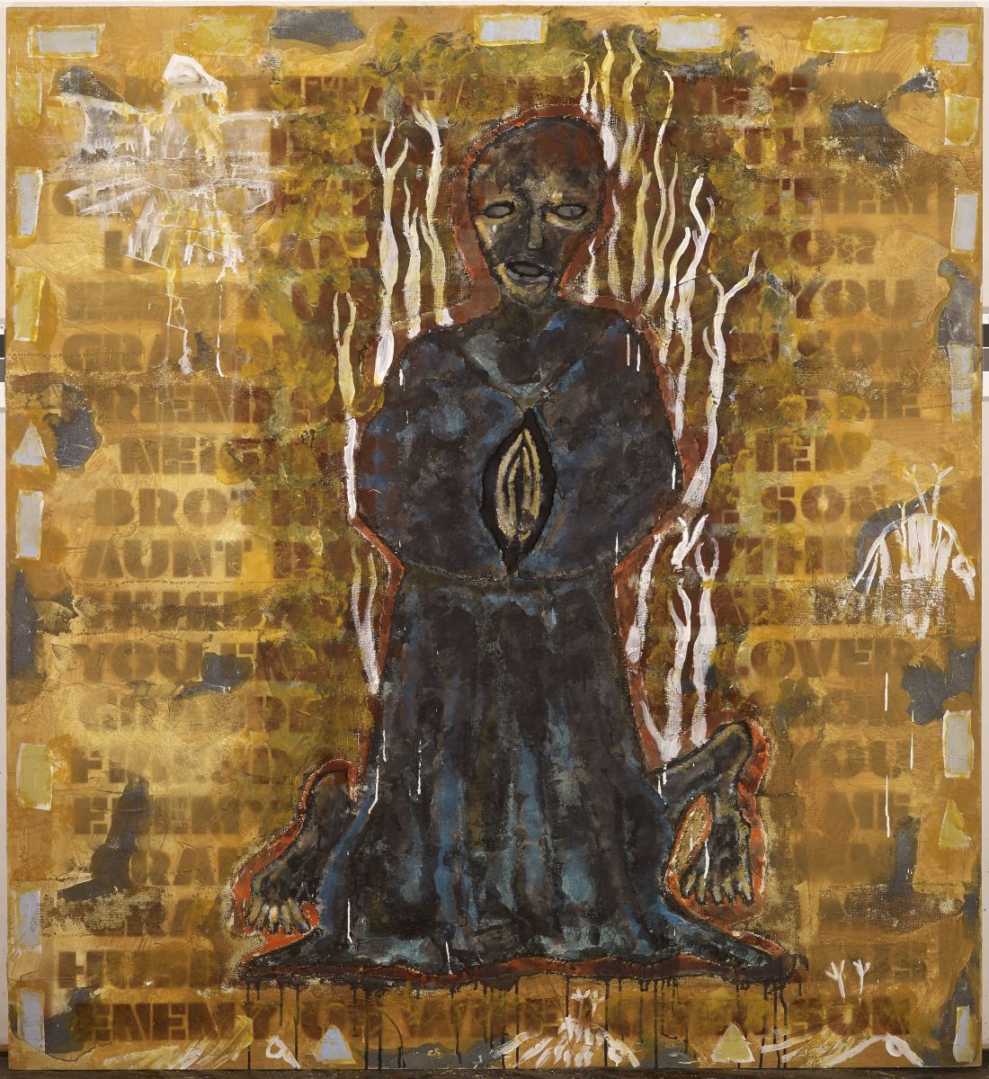 Burning Monk by Feldsott 