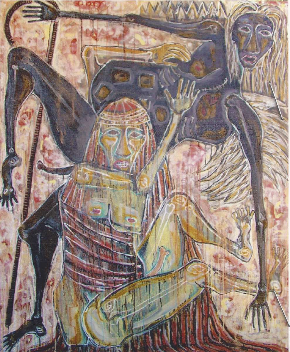 Jacob and the Angel by Feldsott 