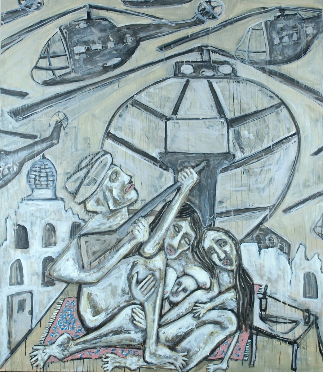 Painting - No Longer Exhists by Feldsott 