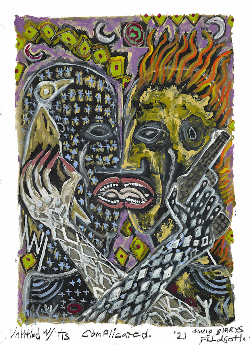 Untitled w/ It's Complicated by Feldsott, Image 2.