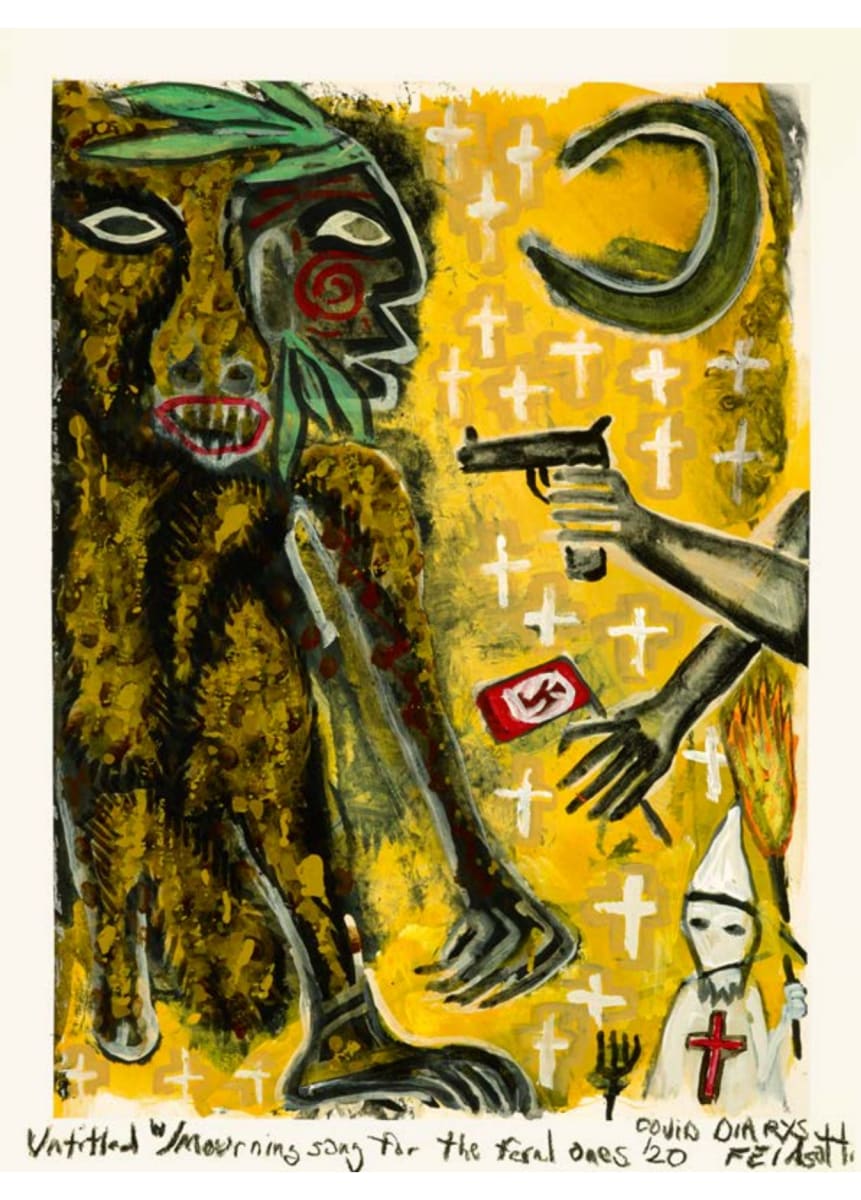 Untitled w/ Mourning song for the feral ones by Feldsott 