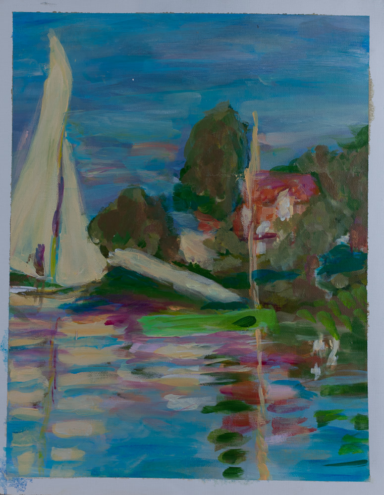monet study by Barbara Kops, Image 1.