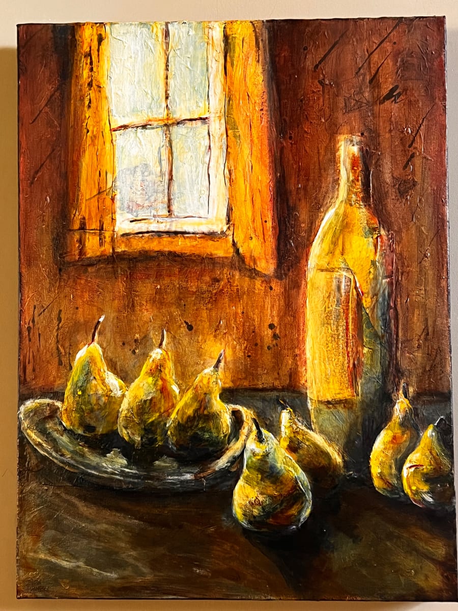 Pears & Wine by Barbara Kops, Image 1.