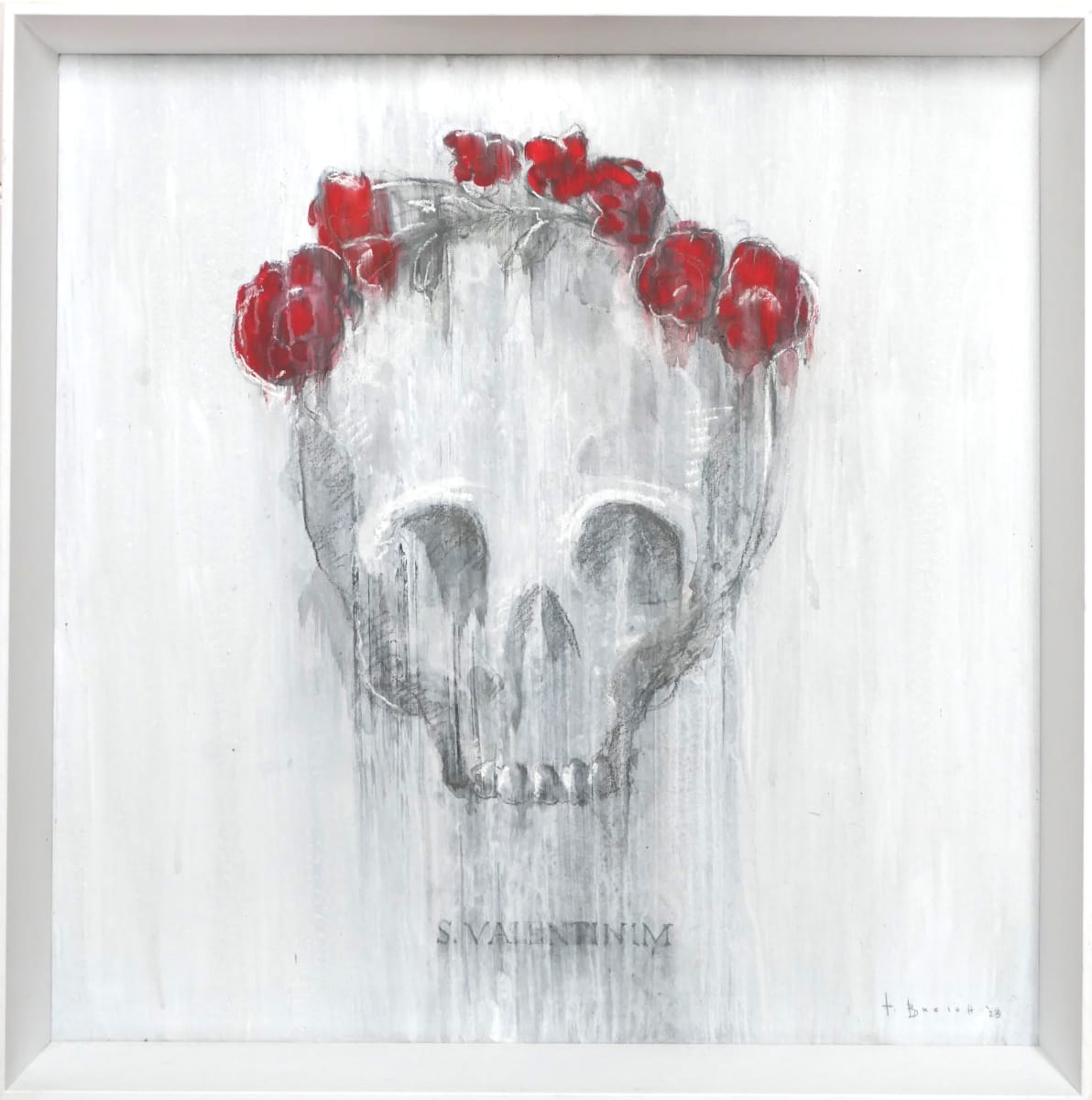 Momento Mori - A Reflection On The Skull Of Saint Valentine by Thomas Bucich 