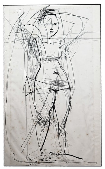 String drawing by George B. Dunbar Estate, Image 1.