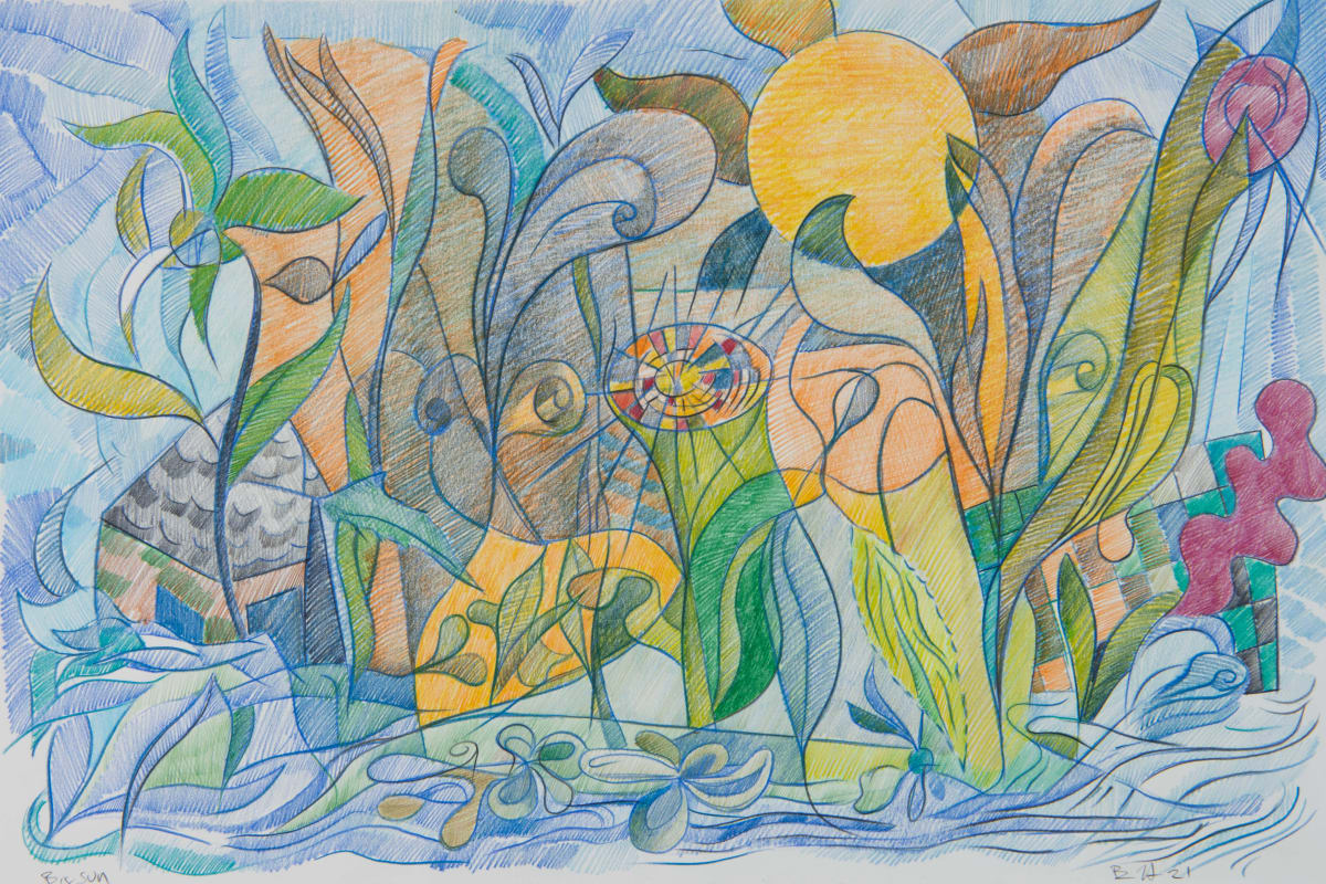 Big Sun by Brian Frink, Image 1.