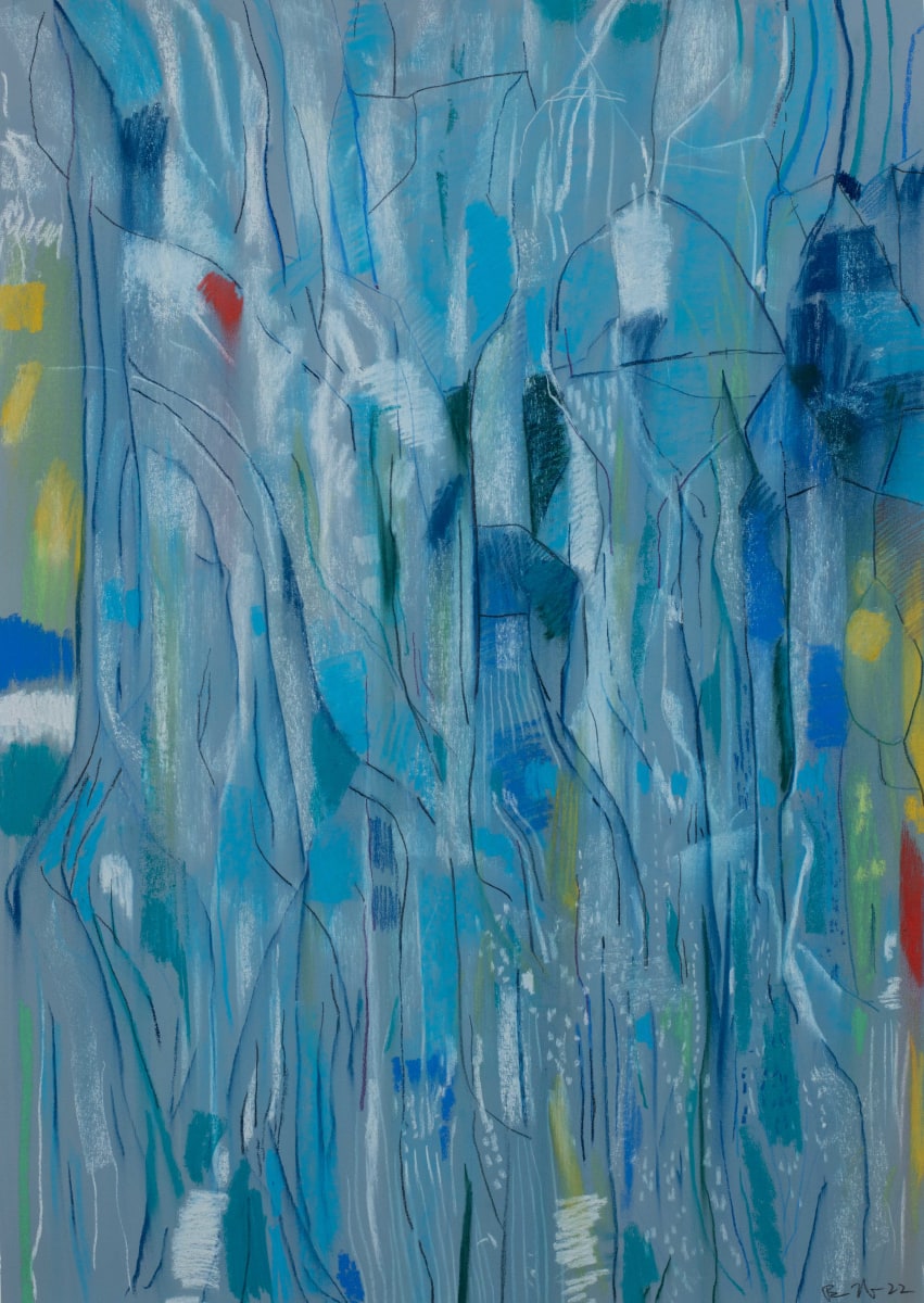 Blue Waterfall by Brian Frink, Image 1.
